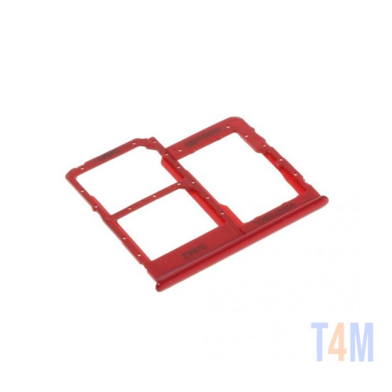 SIM HOLDER SAMSUNG A40 A405 VERMELHO